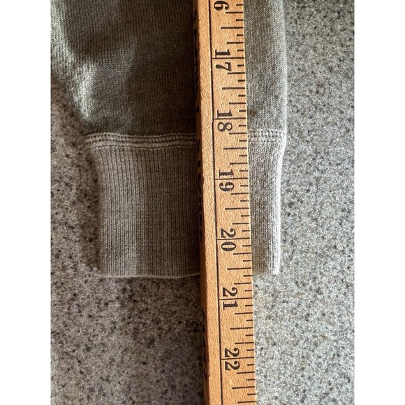 Daniel Cremieux Sweater Men’s Large Green 100% Extra Fine Merino Wool Pullover - Picture 13 of 14